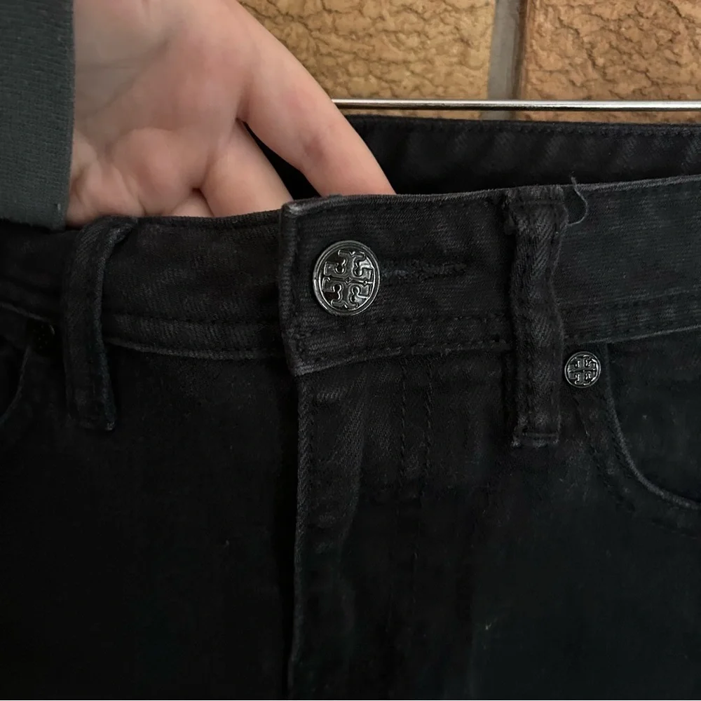 Tory Burch Classic Tory Boot Jean Black Size 27